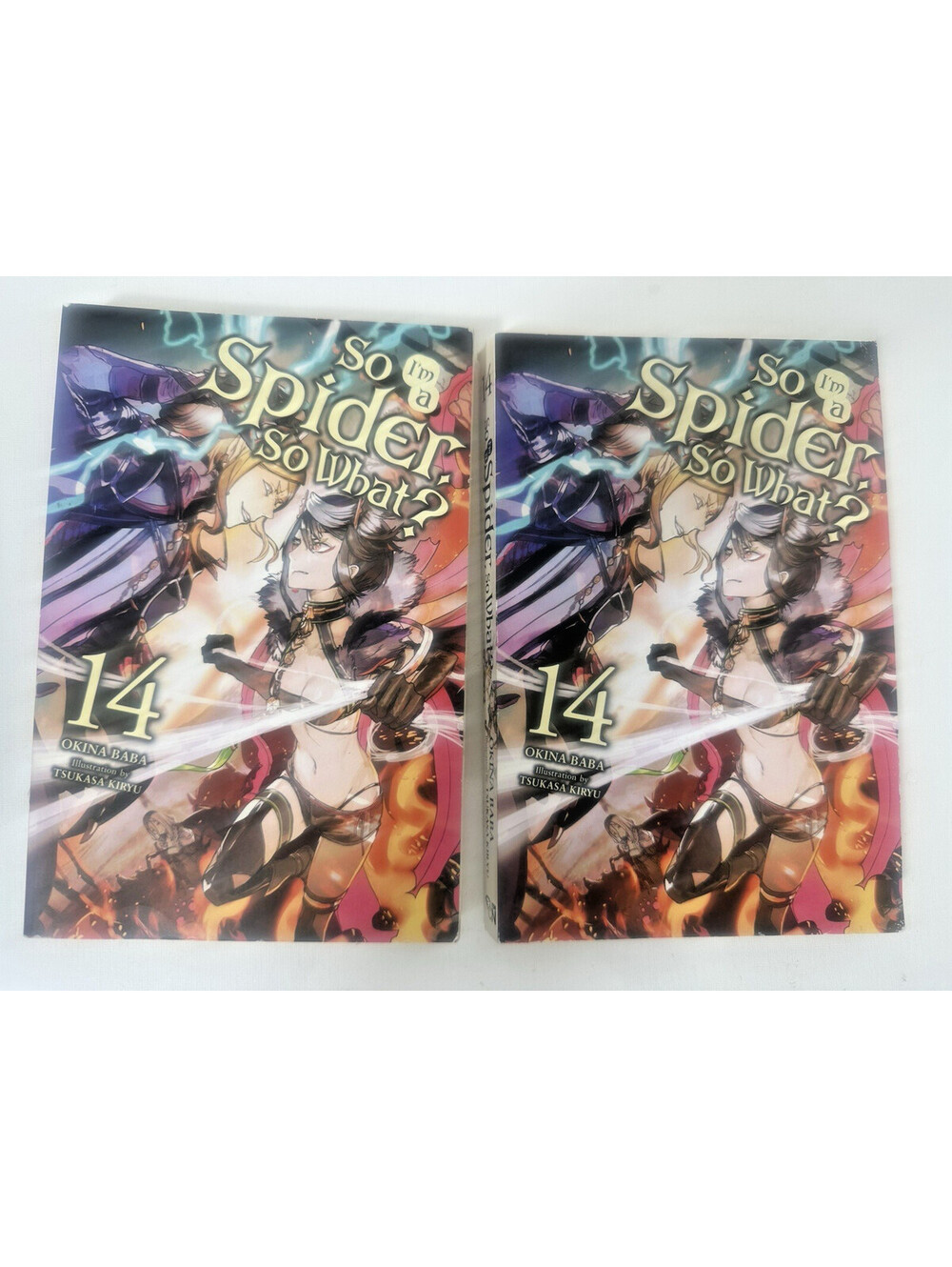 So I m a Spider So What Light Novel Vol 14 Lot 2 Books VIZ First Edition OOP